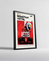 Sebastian Vettel 5 Poster Tablosu