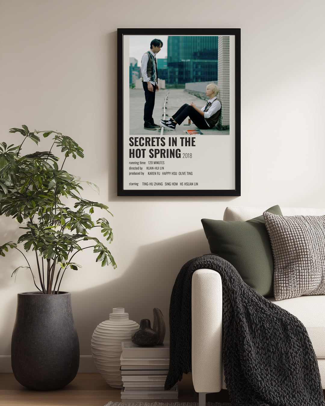 Secrets In The Hot Spring Poster Tablosu