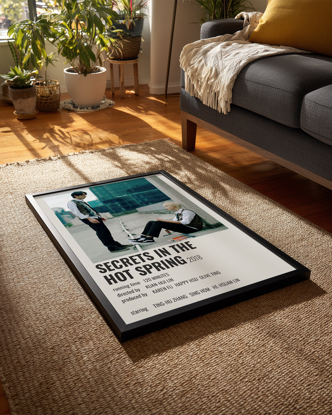 Secrets In The Hot Spring Poster Tablosu