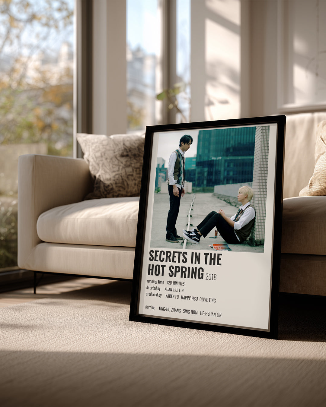 Secrets In The Hot Spring Poster Tablosu