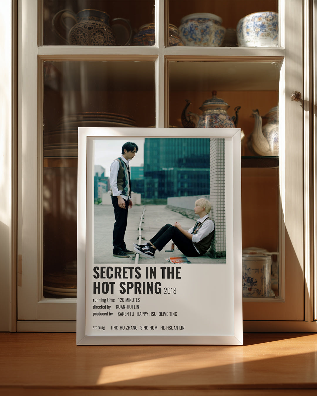 Secrets In The Hot Spring Poster Tablosu