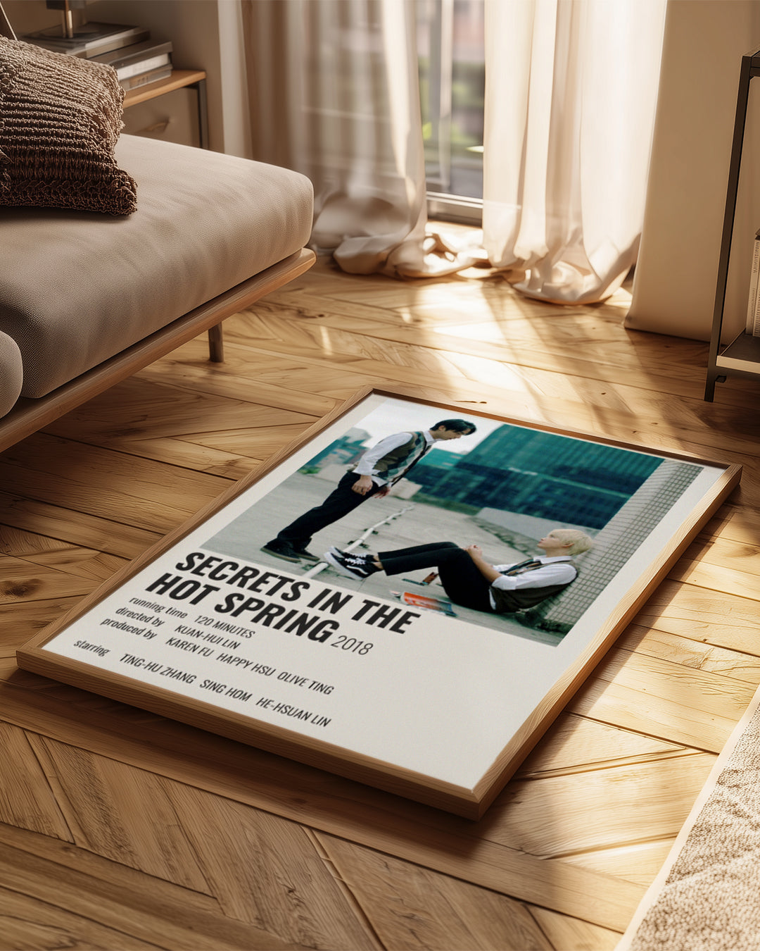 Secrets In The Hot Spring Poster Tablosu