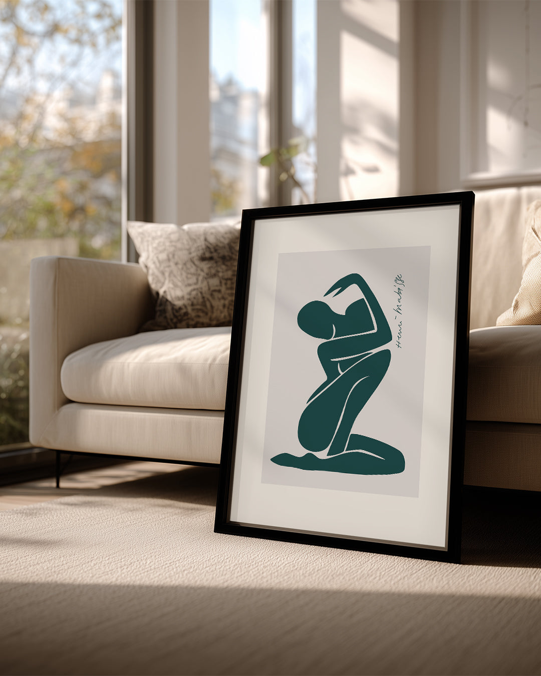 Şekilsel Figür - Henri Matisse Poster Tablosu