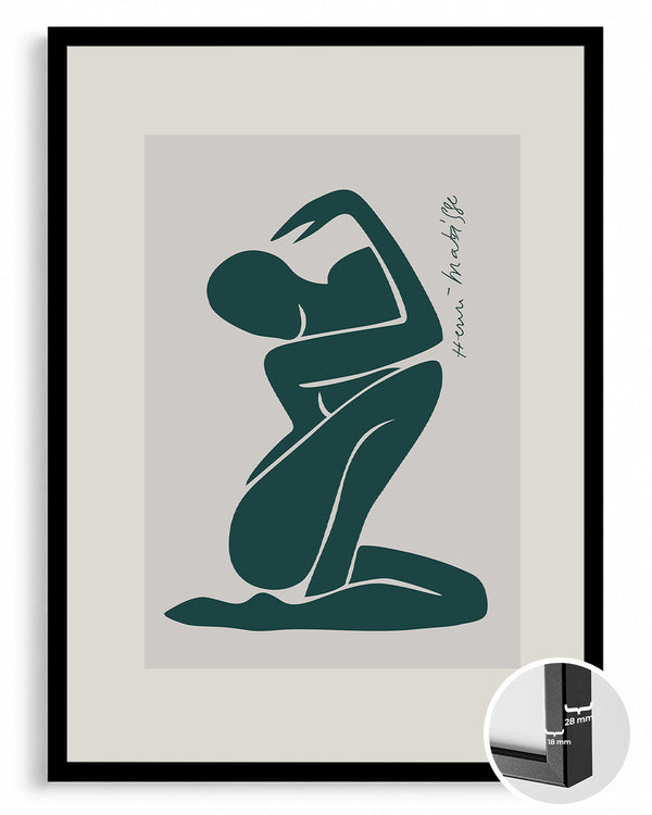 Şekilsel Figür - Henri Matisse Poster Tablosu