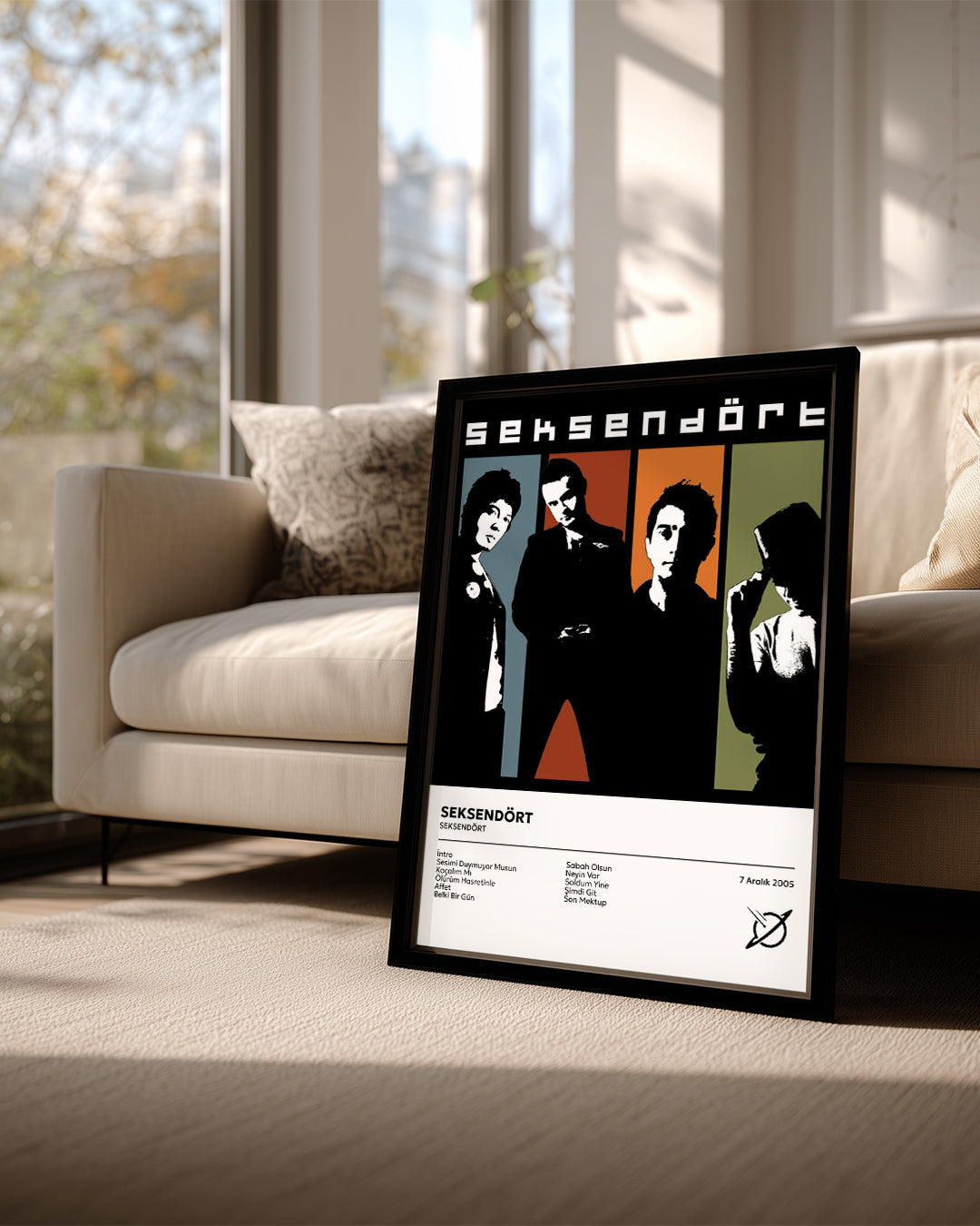 Seksendört - Seksendört Poster Tablosu