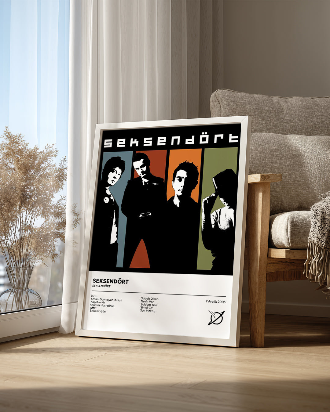 Seksendört - Seksendört Poster Tablosu