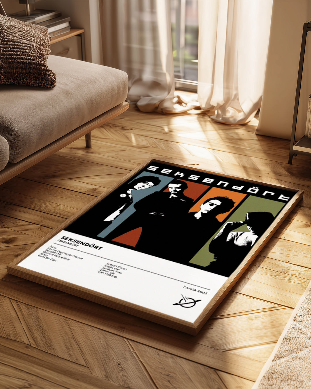 Seksendört - Seksendört Poster Tablosu