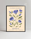 Seoul Rose Poster Tablosu