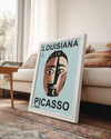 Seramik Maske - Pablo Picasso - 2018 Poster Tablosu
