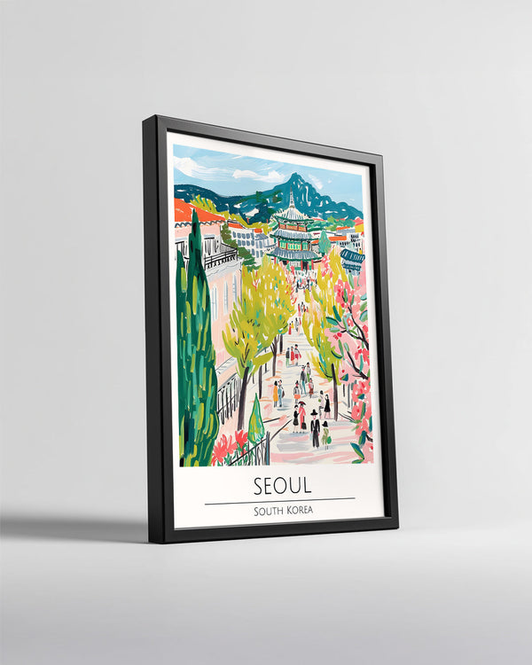 Seul Güney Kore Poster Tablosu