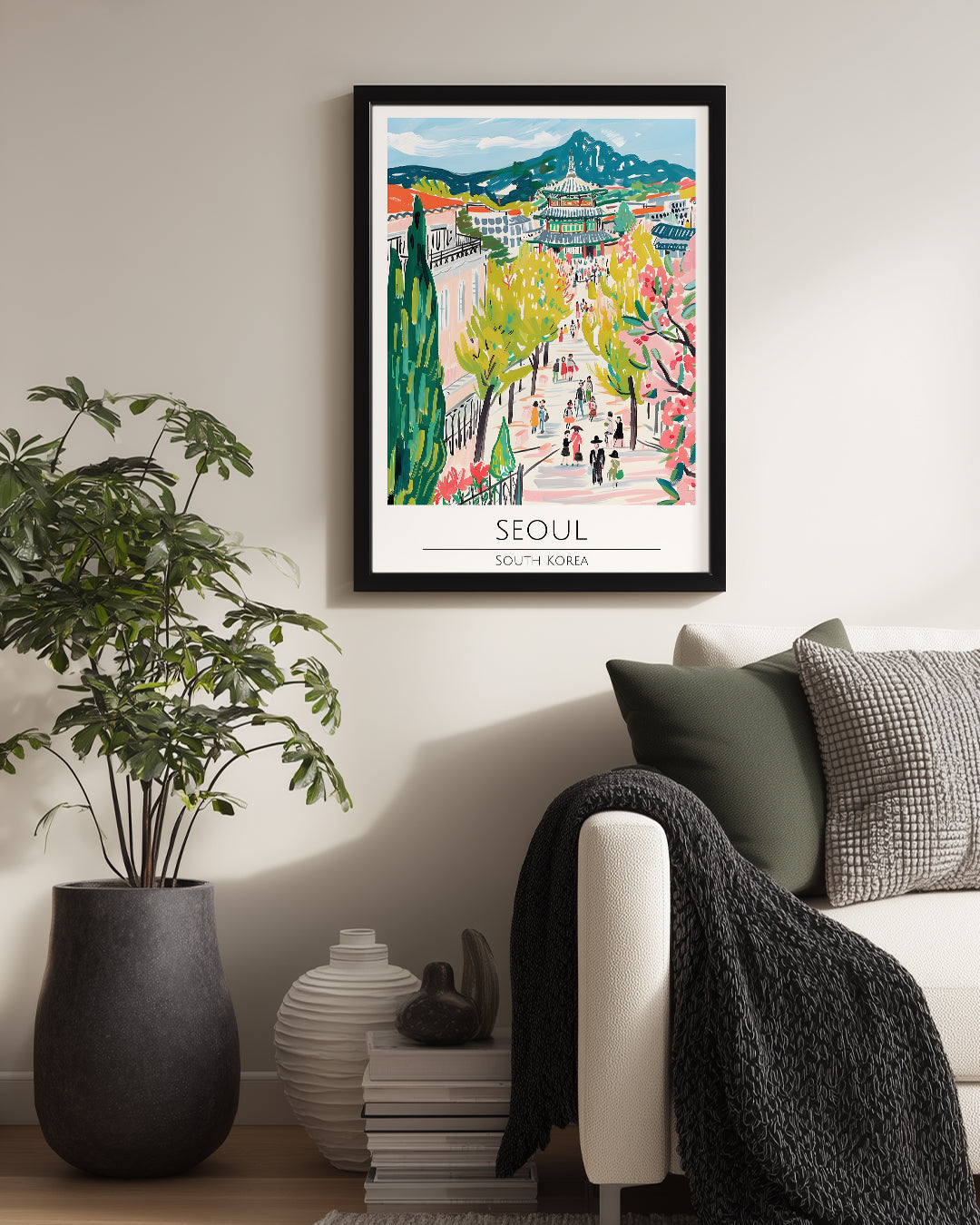 Seul Güney Kore Poster Tablosu