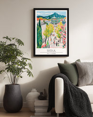 Seul Güney Kore Poster Tablosu