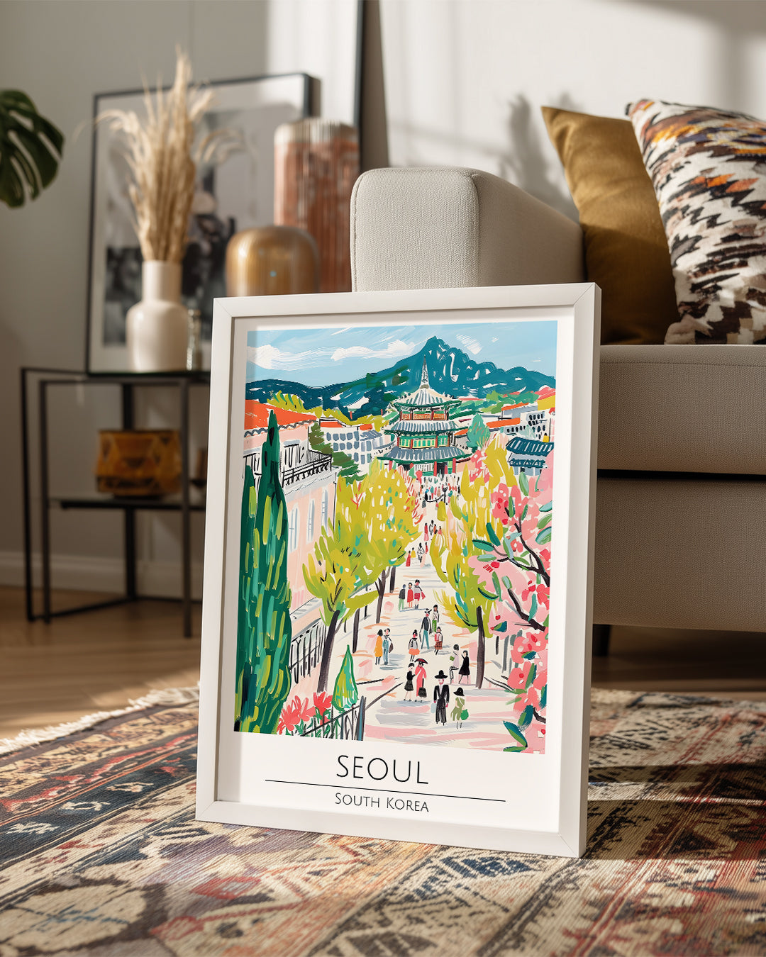 Seul Güney Kore Poster Tablosu