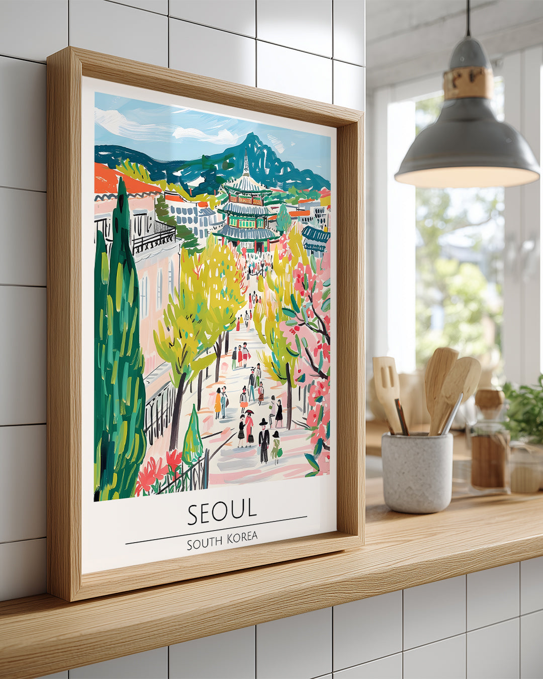 Seul Güney Kore Poster Tablosu