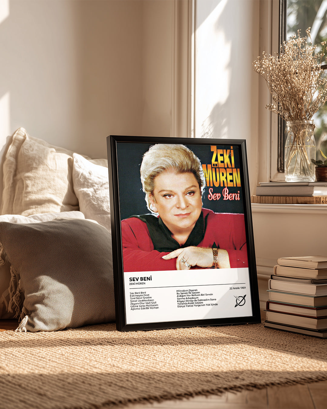 Sev Beni - Zeki Müren Poster Tablosu