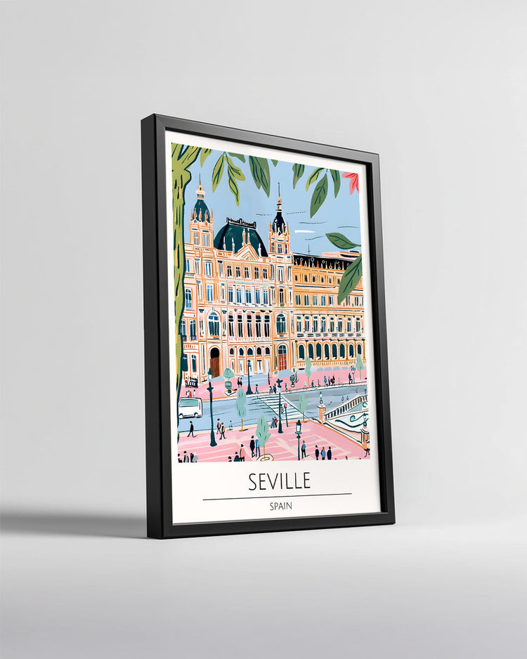 Sevilla İspanya Poster Tablosu