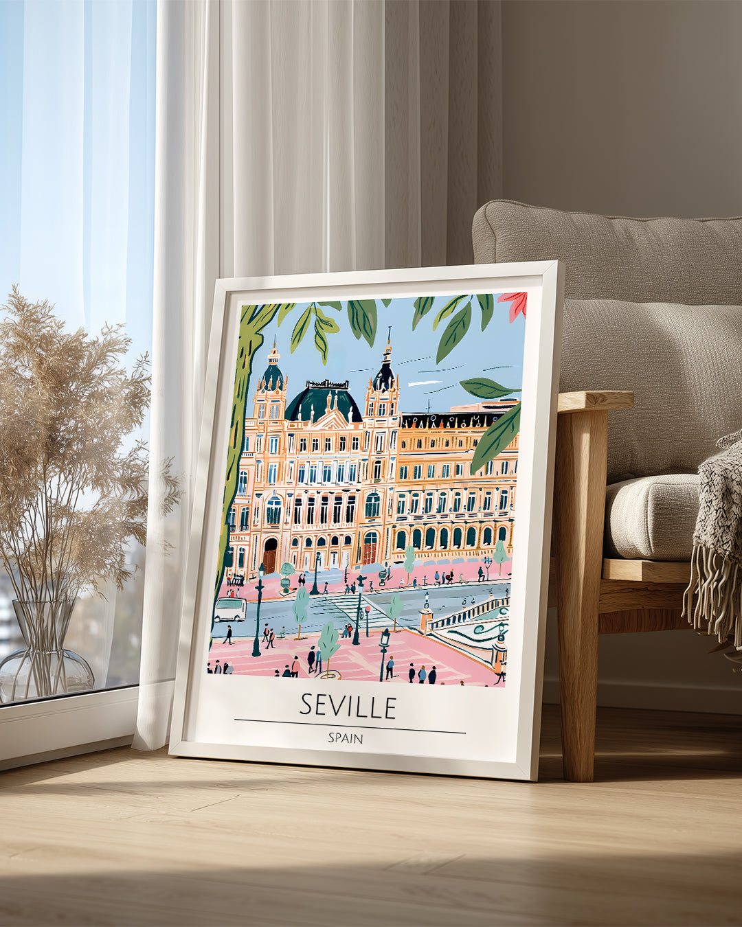 Sevilla İspanya Poster Tablosu