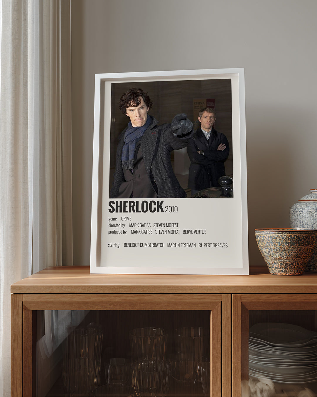 Sherlock Poster Tablosu
