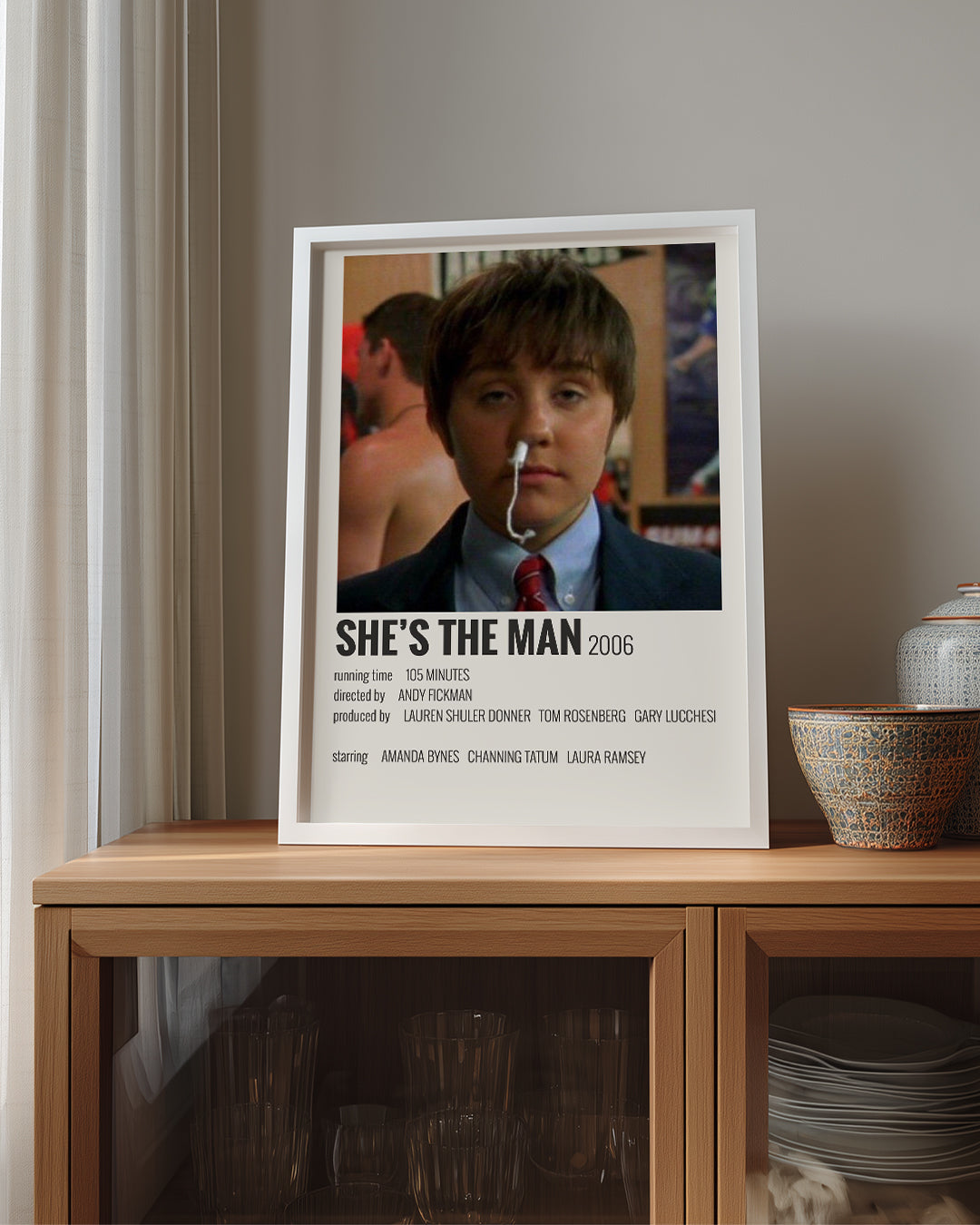 Shes The Man Poster Tablosu