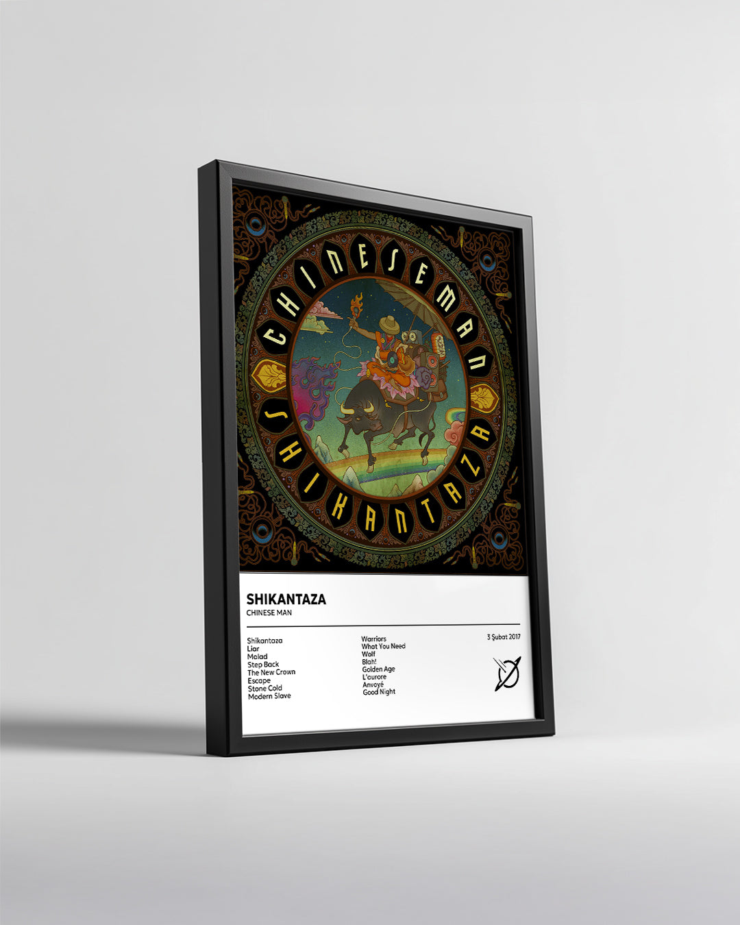 Shikantaza - Chinese Man Poster Tablosu