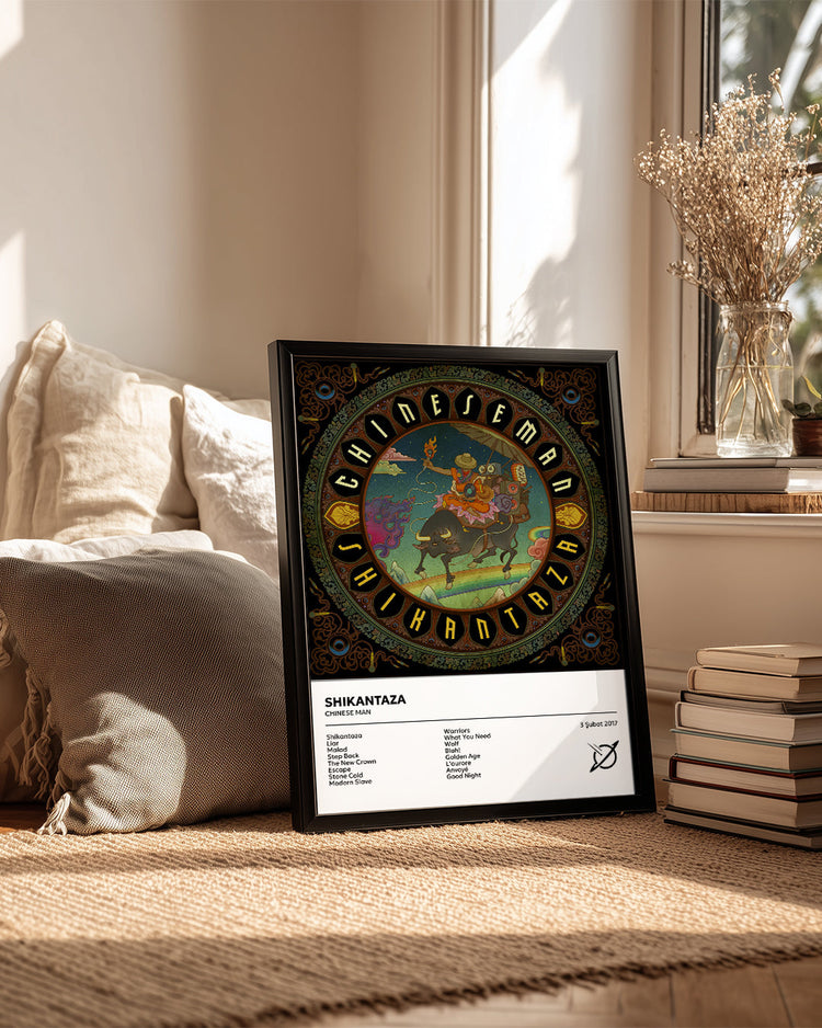 Shikantaza - Chinese Man Poster Tablosu