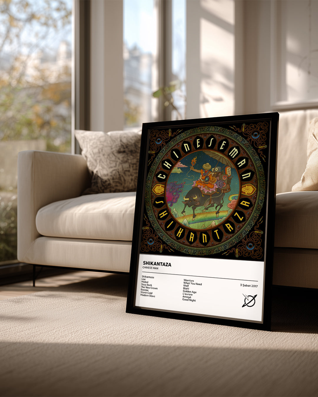 Shikantaza - Chinese Man Poster Tablosu