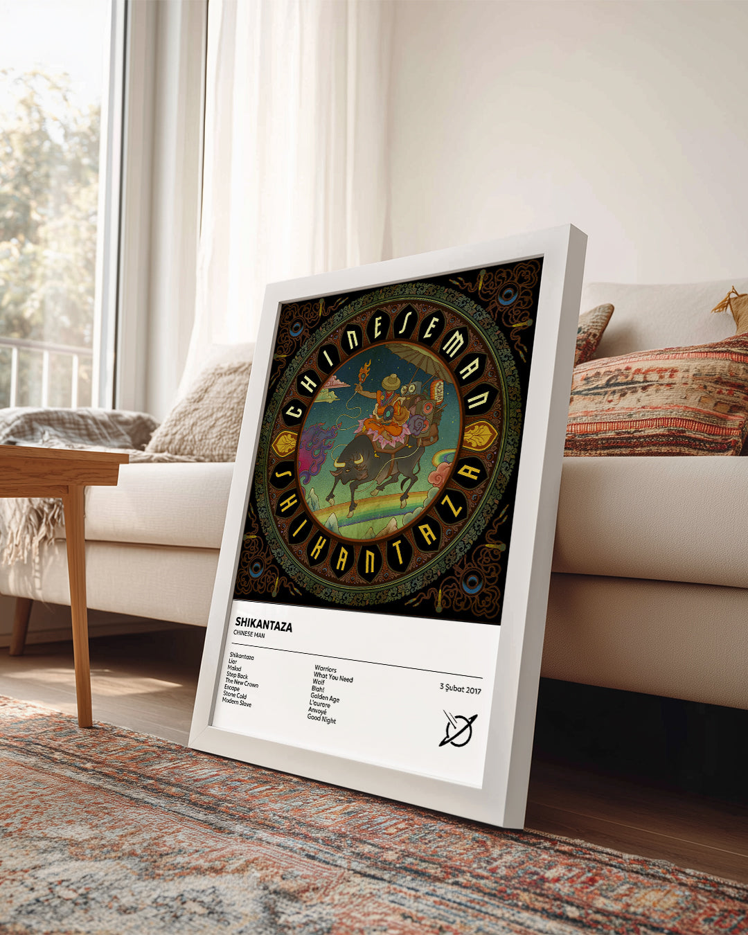 Shikantaza - Chinese Man Poster Tablosu