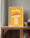 Shroom Hello Poster Tablosu