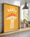 Shroom Hello Poster Tablosu