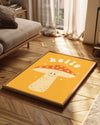 Shroom Hello Poster Tablosu