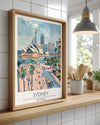 Sidney Avustralya Poster Tablosu