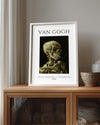 Sigara İçen Kafatası - Vincent van Gogh - 1886 Poster Tablosu