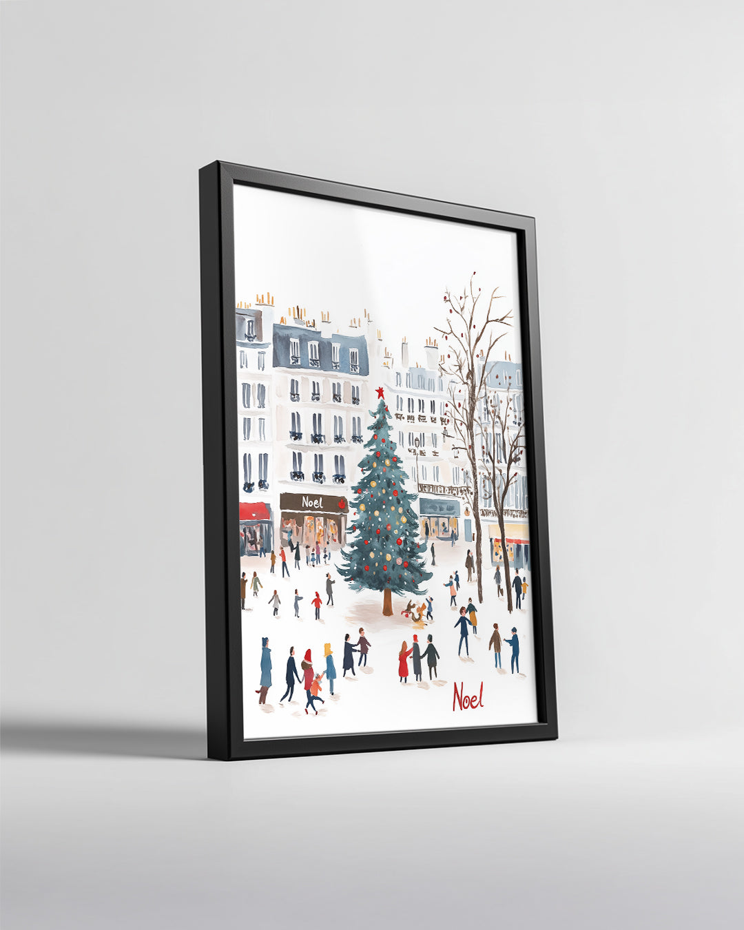 Silent Night Stars Poster Tablosu