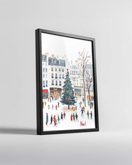 Silent Night Stars Poster Tablosu