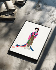 Silk Dress Poster Tablosu