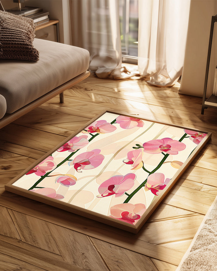 Silk Petals Poster Tablosu