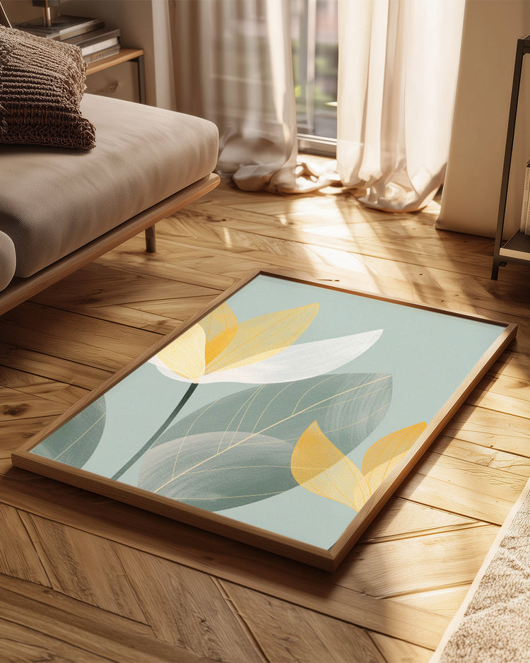 Silky Petals Poster Tablosu
