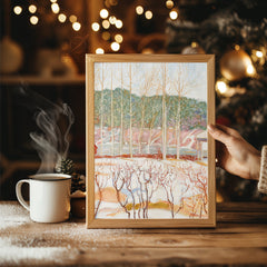 Silver Bell Ornaments Poster Tablosu