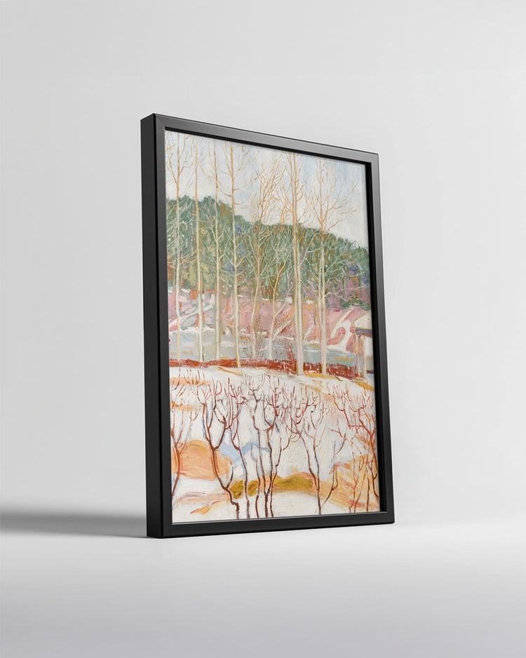 Silver Bell Ornaments Poster Tablosu