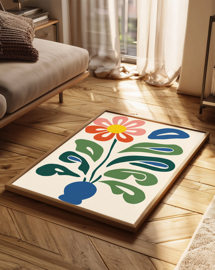 Simple Bloom Poster Tablosu