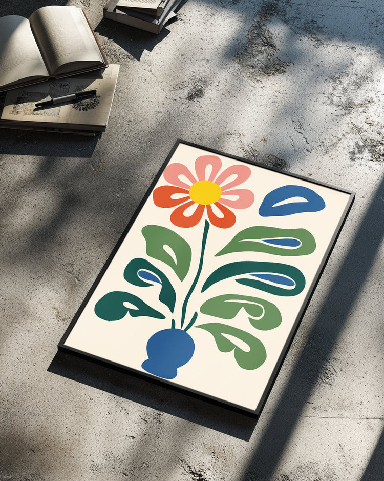 Simple Bloom Poster Tablosu