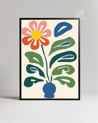Simple Bloom Poster Tablosu