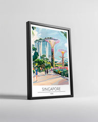 Singapur Singapur Poster Tablosu