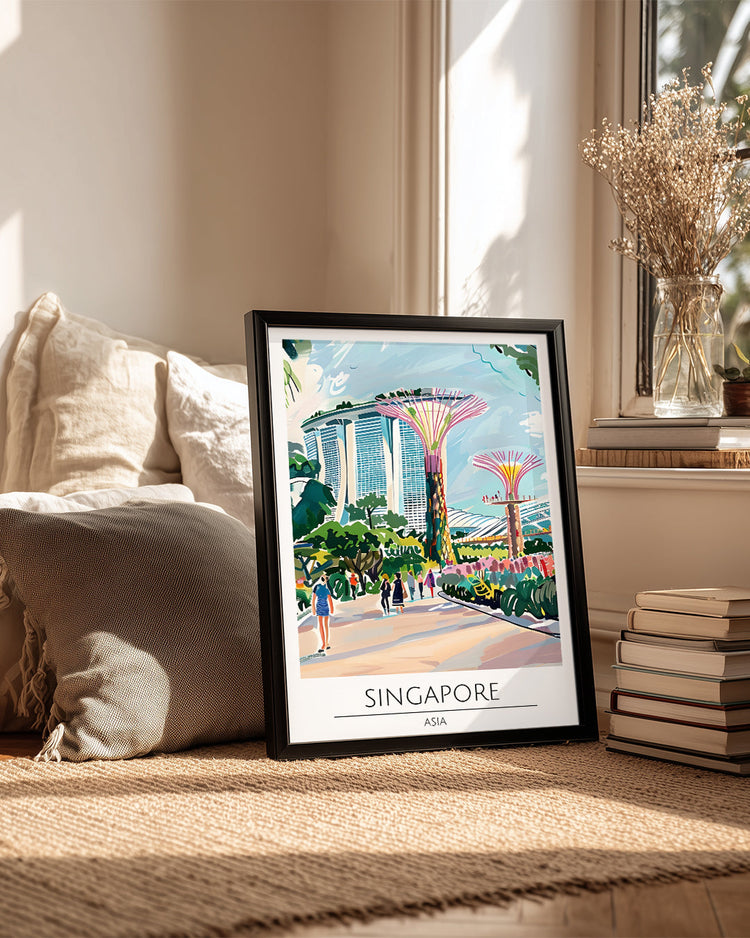 Singapur Singapur Poster Tablosu