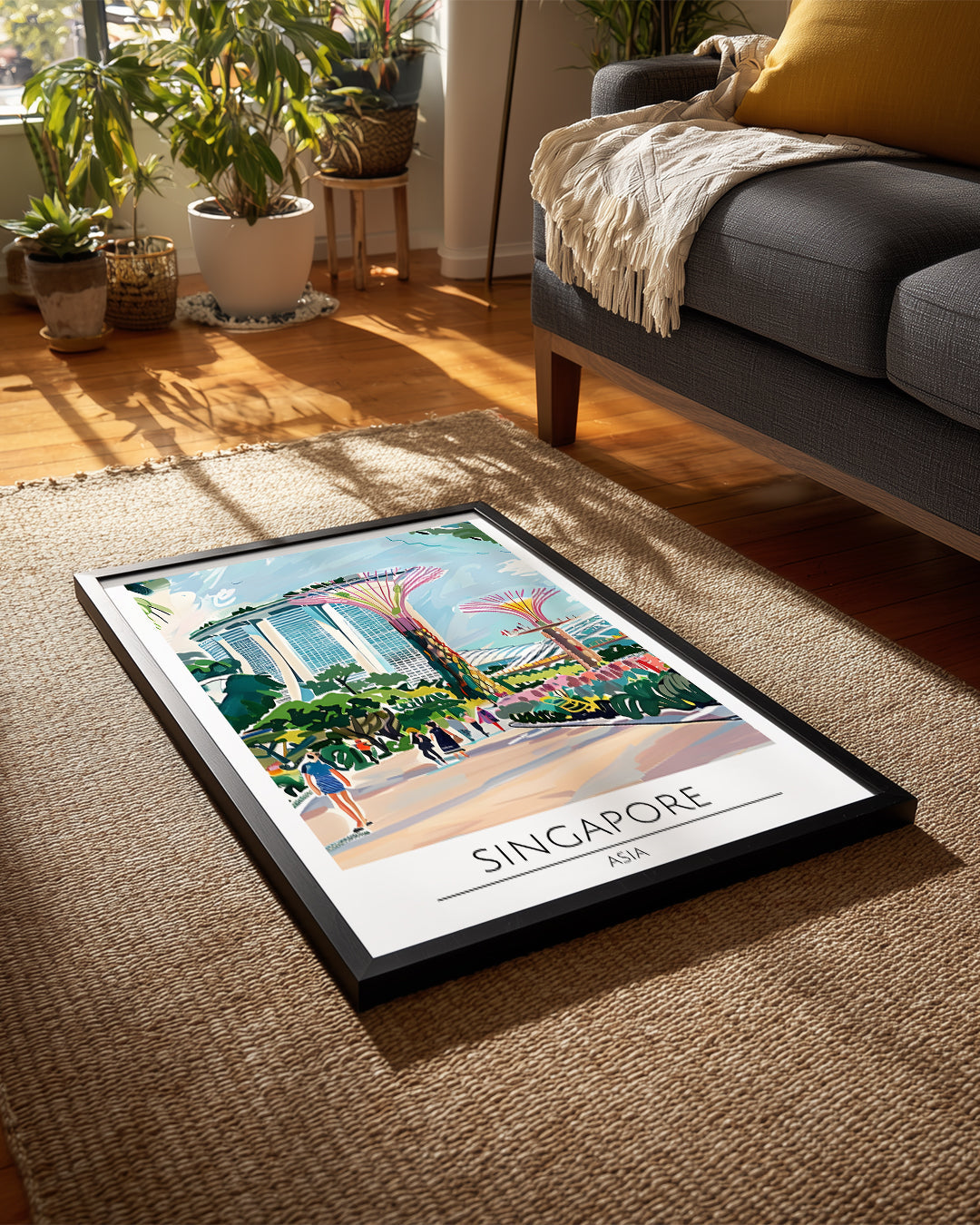 Singapur Singapur Poster Tablosu