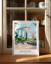 Singapur Singapur Poster Tablosu
