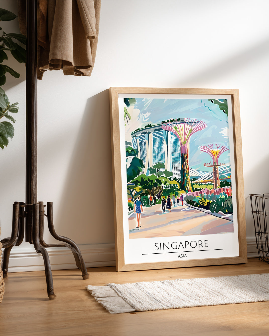 Singapur Singapur Poster Tablosu