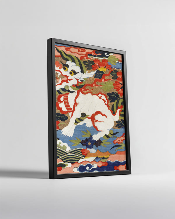 Snow Lion Poster Tablosu