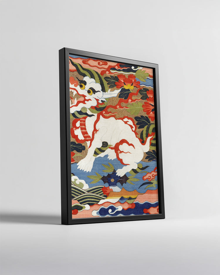 Snow Lion Poster Tablosu