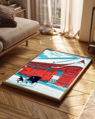 Snow Temple Poster Tablosu